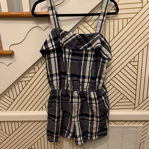 Banana Republic Pants - Banana Republic Plaid Romper